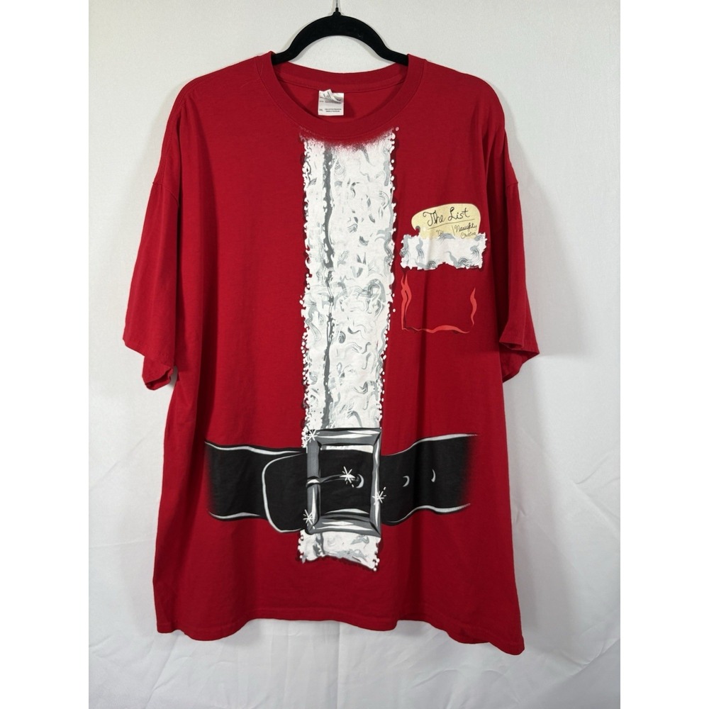 Gildan t-shirt size 2xl santa christmas short sleeve holiday
